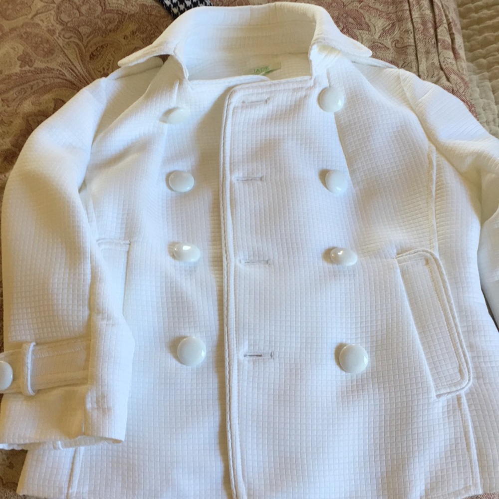 White Pea Coat